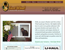 Tablet Screenshot of eastwindnursery.com